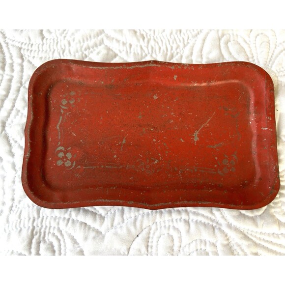 VNTG 9 Piece Children’s Tea Set-1950s-W/Metal Tray-Duck-Made Japan-Hand Painted - Picture 10 of 11